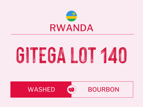 Rwanda - Gitega Hills Lot 140 | Washed | Bourbon