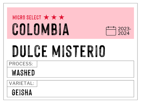 Dulce Misterio Geisha, Colombia | Washed