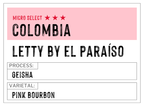 El Paraíso - Letty Geisha, Colombia