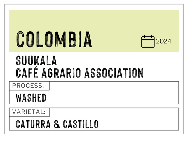 Suukala Café Agrario Association, Colombia | Washed