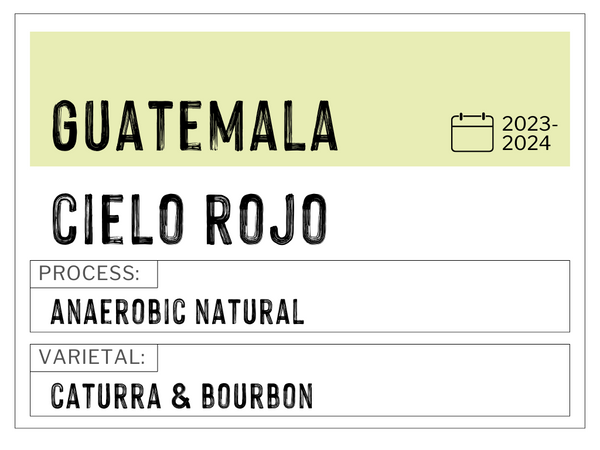 Cielo Rojo, Guatemala | Anaerobic Natural