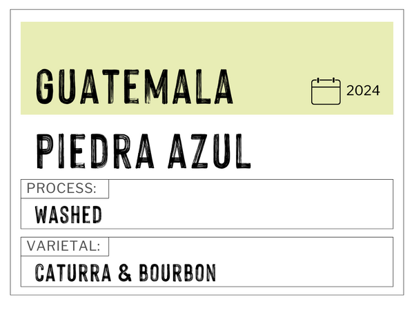 Piedra Azul, Guatemala | Washed