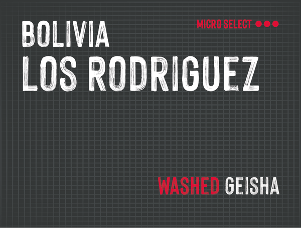 Los Rodriguez, Caranavi, Bolivia | Washed Geisha MUK-7293