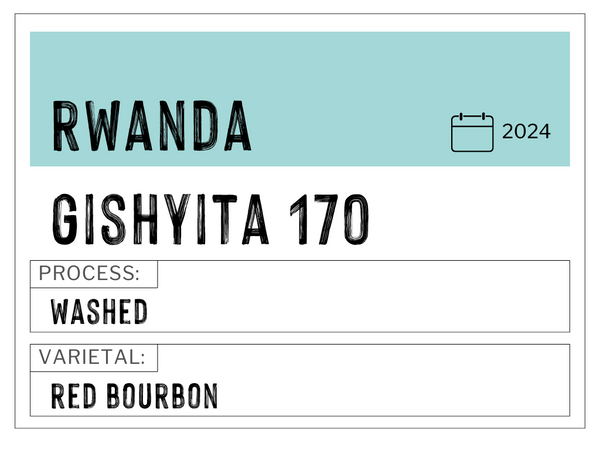 Gishyita 170, Rwanda | Washed